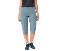 VAUDE Women's Farley Stretch Capri Iii Hiking Trousers, Nordic Blue, 36 (EU)
