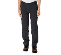 Vaude Farley Stretch Capri T-zip Iii Pants Black 52 / Short Woman