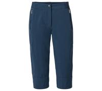 Vaude Farley Stretch Capri Iii Pants Blue 48 Woman
