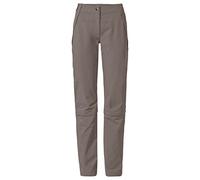 Vaude Farley Stretch Capri T-zip Iii Pants Grey 38 / Long Woman