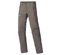 Vaude Farley Women's Stretch T-Zip Zip-Off Trousers, Womens, Hose Farley Stretch ZO T-Zip Pants, Brown - Marron - Coconut, 34 normal