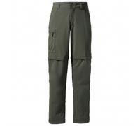 Vaude - Farley Zip-Off Pants V - Walking trousers size 38 - Short, olive