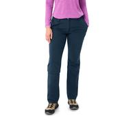 Vaude - Women's Farley Stretch Zip Off Capri Pants - Walking trousers size 36 - Regular, blue