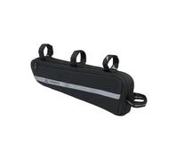 Vaude Frame Bag XL, Unisex Frame Bags, Black, Einheitsgröße - | Large triangular pocket, organiser and side compartment with zip, for 9 to 17 cm frames, 240 g, 39 x 14 cm