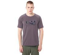 Vaude Gleann Ii Short Sleeve T-shirt Purple L Men