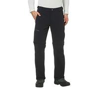Vaude Herren Farley Stretch T-Zip Hose II, Schwarz, 46/XS, 04575