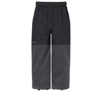 Vaude - Kid's Caprea Rain Pants - Waterproof trousers size 146/152, grey/black