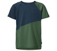 Vaude Bike Moab Ii Short Sleeve T-shirt Green 110-116 cm Boy