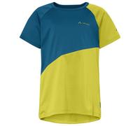 Vaude - Kid's Moab T-Shirt II - Sport shirt size 146/152, yellow/blue