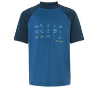 Vaude Solaro Iii Short Sleeve T-shirt Blue 104 cm Boy