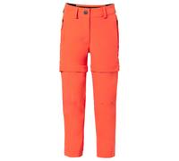 Vaude - Kid's Zip Off Pants Slim Fit - Zip-off trousers size 122/128, red