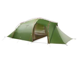 VAUDE Mark XT 4P 142144000 4 Person Tent Versatile 4 Person Tent Very Wind Stable Easy to Assemble Green One Size