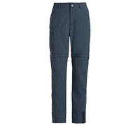 VAUDE Men's Farley Zo Pants V Trousers, mens, Trouser, 42172, Blue (steel blue), 56-Short