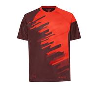 Vaude Bike Moab Vi Short Sleeve T-shirt Red,Orange XL / Regular Men