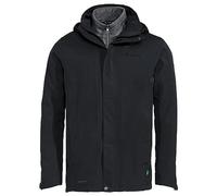 VAUDE Men's Rosemoor 3in1 Jacket 2in1 Jackett - Black, XX-Large