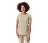 Vaude Mineo Striped Short Sleeve T-shirt Beige 36 Women