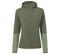 VAUDE Moab IV Softshell Jacket for Women - Transition Jacket Women, Windproof & Breathable MTB Jacket, Recycled Material, Water-Repellent, with Hood