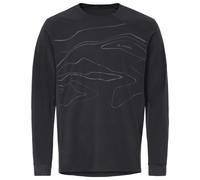 Vaude - Moab L/S Pro Shirt - Cycling jersey size XXL, black/grey