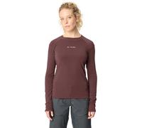Vaude - Women's Monviso Crew Neck - Sport shirt size 10, brown