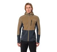 Vaude Monviso Grid Hoodie Fleece Brown S Men