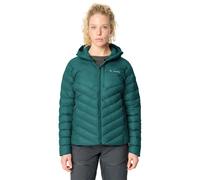 Vaude - Women's Monviso Down Hooded Jacket - Down jacket size 18, turquoise