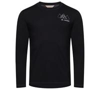 Vaude - Monviso Wool L/S T-Shirt II - Merino base layer size XL, black