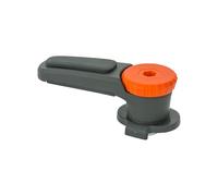 Vaude Qmr Rail Hook 2.0 Spare Part - Black, 6 x 5 x 2 cm