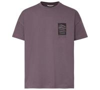 Vaude Redmont Heavyweight Short Sleeve T-shirt Purple L Men