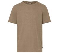 Vaude Redmont Hemp Short Sleeve T-shirt Brown S Man