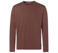 Vaude - Rosemoor L/S T-Shirt III - Longsleeve size L, brown