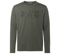 Vaude - Rosemoor L/S T-Shirt III - Longsleeve size S, grey/olive
