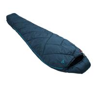 Vaude Sioux 400 S Ii Sleeping Bag Blue Short / Right Zipper