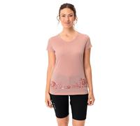 Vaude Skomer Print Ii Short Sleeve T-shirt Blue 36 Women