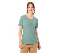 Vaude Skommer Iii Short Sleeve T-shirt Green 36 Woman