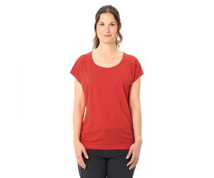 Vaude Skommer Iii Short Sleeve T-shirt Red 38 Woman