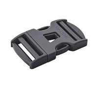 Vaude Steckschnalle Dual Adjust Plastic Quick-Release Buckle - Grey/Pebbles, 20 mm