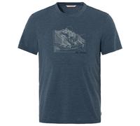 Vaude Tekoa Iii Short Sleeve T-shirt Blue S Men