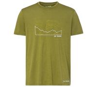 Vaude Tekoa Short Sleeve T-shirt Green L Man