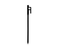Vaude Cast-Iron Pin 20 cm (VPE6) - Tent Stakes Black One Size