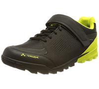 Vaude Unisex AM Downieville Low Mountainbiking-Schuh, Black/Bright Green