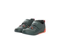 Vaude Unisex AM Moab Tech Mountainbiking-Schuh, Dark Forest/Glowing red