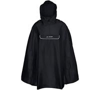 VAUDE Valdipino Poncho - Black, X-Large
