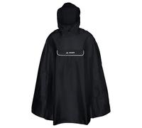 Vaude Bike Valdipino Waterproof Poncho Black S Men