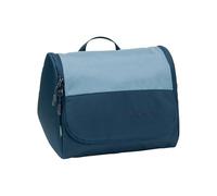 VAUDE WegaWash in Toiletry Bag with Integrated Mirror, Toothbrush Holder and Hanging Hook, Padded Toiletry Bag with Sophisticated Interior Division