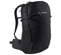 VAUDE Hiking Backpack Wizard in black 24+4L, Water-Resistant Backpack for Women & Men, Comfortable Trekking Backpack with Well-Designed Carrying System & Practical Compartmentalization