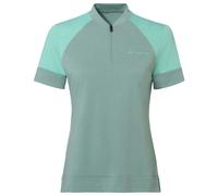 Vaude Bike Altissimo Q-zip Short Sleeve Jersey Green 36 / Regular Woman