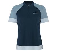 Vaude - Women's Altissimo Q-Zip Shirt - Cycling jersey size 20, blue