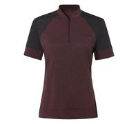 Vaude - Women's Altissimo Q-Zip Shirt - Cycling jersey size 10, brown