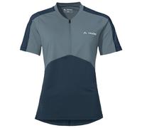 Vaude - Women's Altissimo Shirt II - Cycling jersey size 20, blue/grey