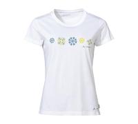 VAUDE Women's Cyclist T-Shirt V T-Shirt, womens, T-Shirt, 42126, White, 46 (EU)